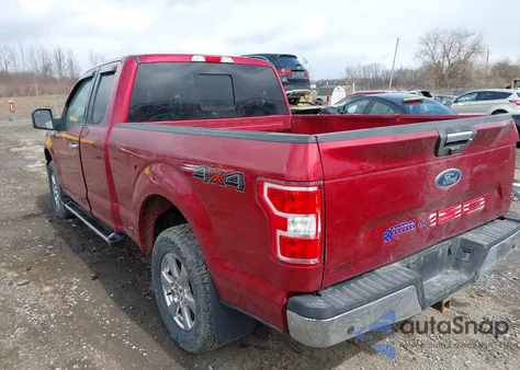 2018 Ford F-150 Xlt из США, поврежденный, VIN 1FTFX1E5XJFB66587